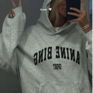 Heavy Heather Gray Hoodie